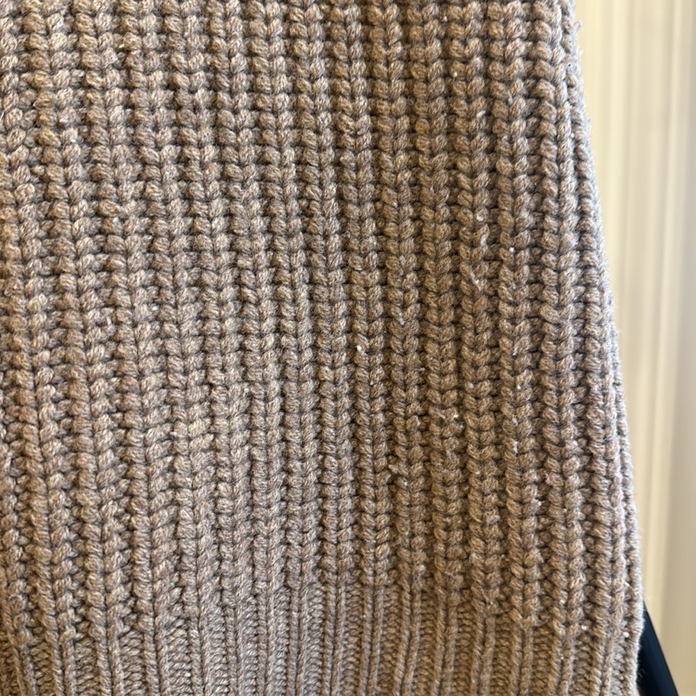 JOIE Brinley Lamb Fur Suede Vest in Natural - Picture 10 of 14